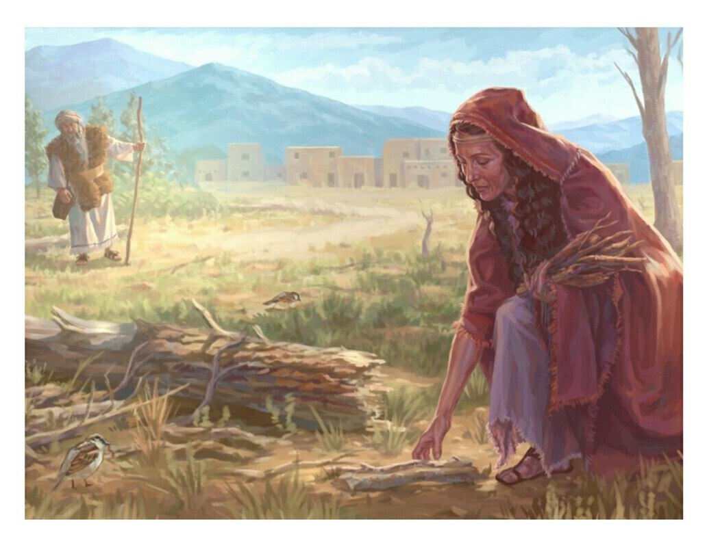 Вдова, которая накормила пророка последней горстью муки